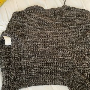 Warm cropped sweater